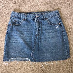 Jean skirt